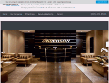 Tablet Screenshot of andersonmediacorp.com